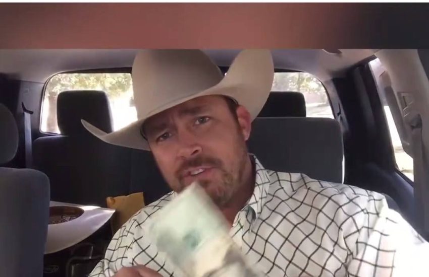 He uses a $20 bill to explain what you’re worth