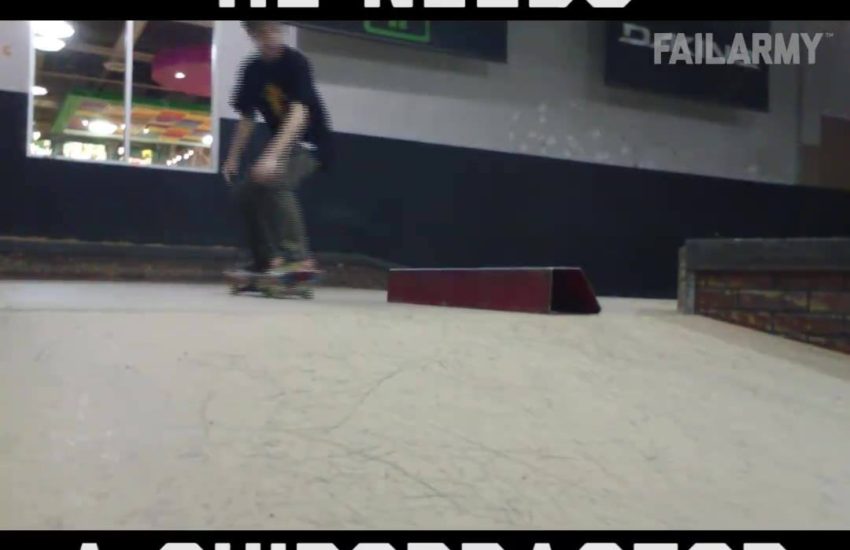 Skateboard Fail