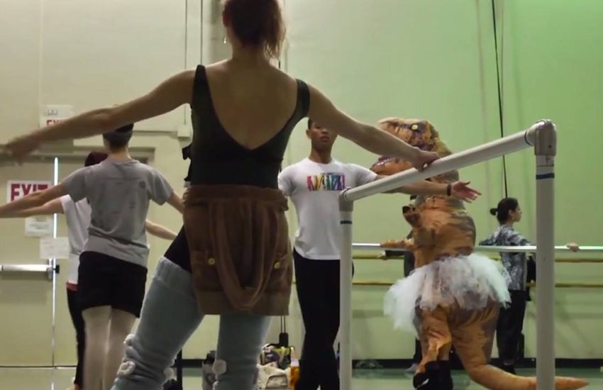T-Rex Does Ballet