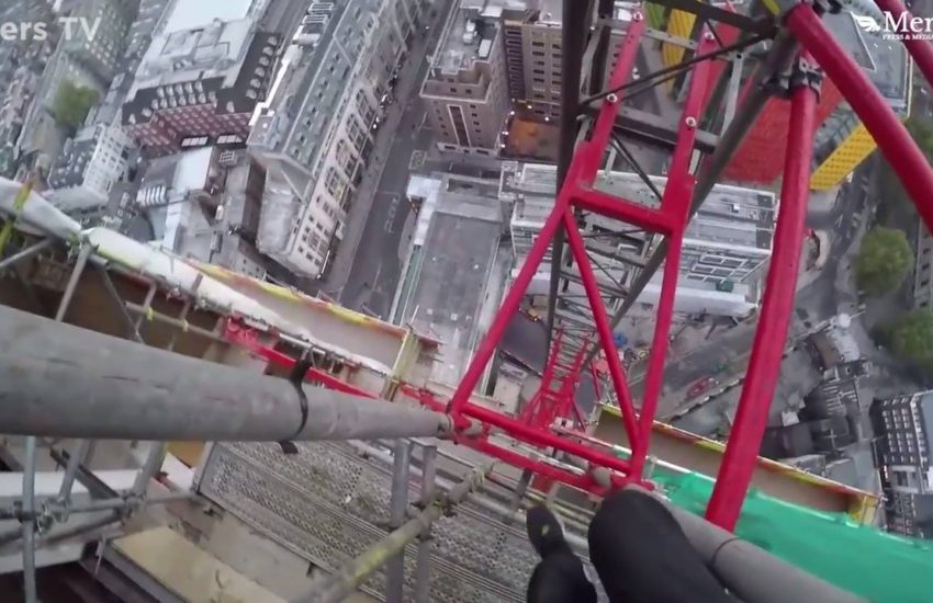 Climbing To The Top Of London