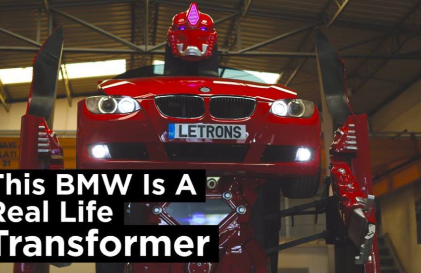 This BMW Is A Real Life Transformer