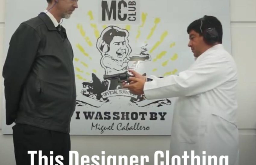 This Designer Clothing Is Bulletproof