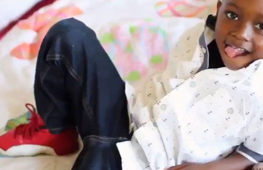 Kid Looks Fresh For School Picture Day