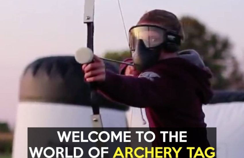 It's like a mix of paintball and dodgeball and I'm SO down. I NEED TO PLAY THIS!