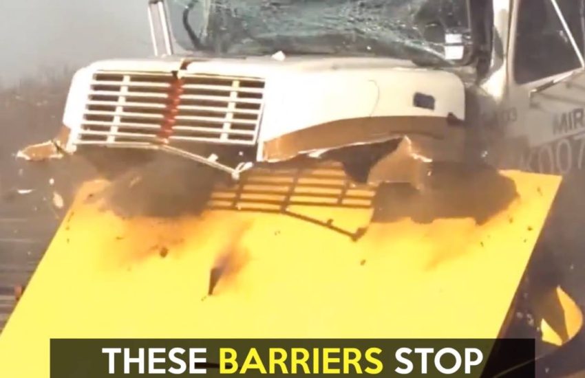 Heald road blockers defend against potential attackers