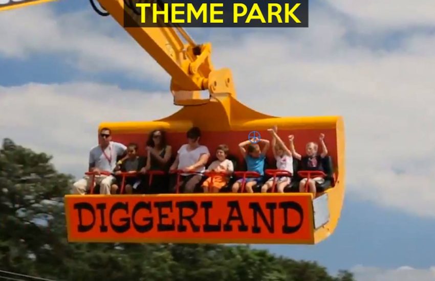 This is a JCB theme park
