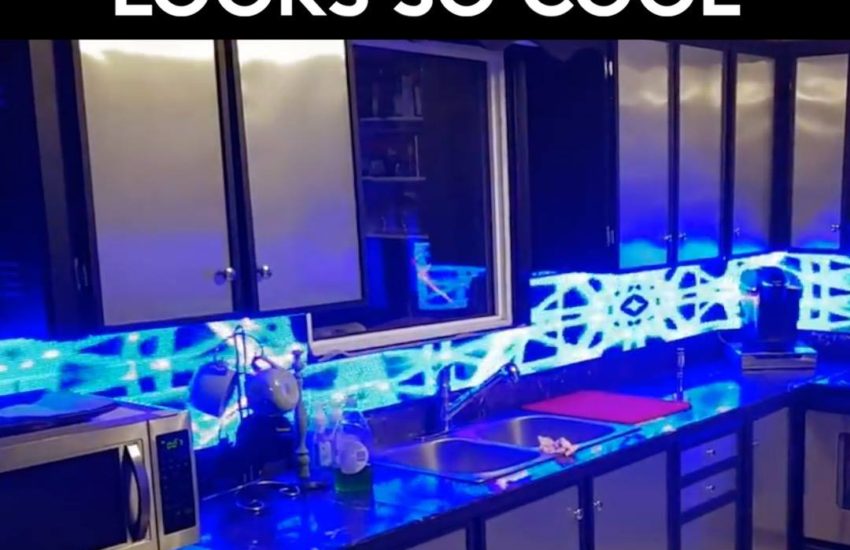 Insane LED Kitchen design