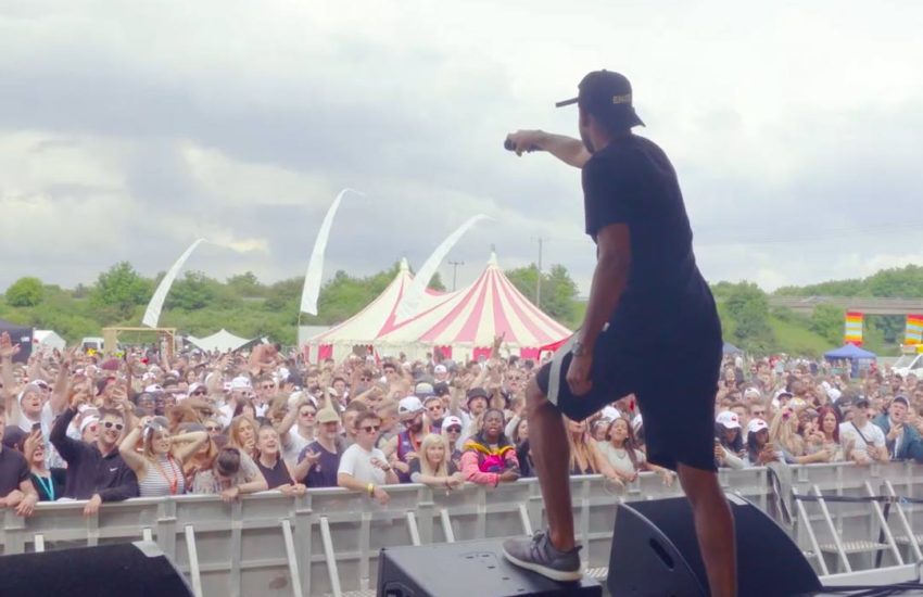 This music festival launched their lineup from space