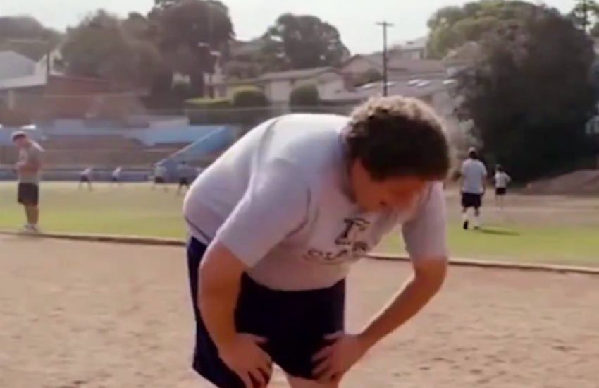 Me after running a whole 3 seconds