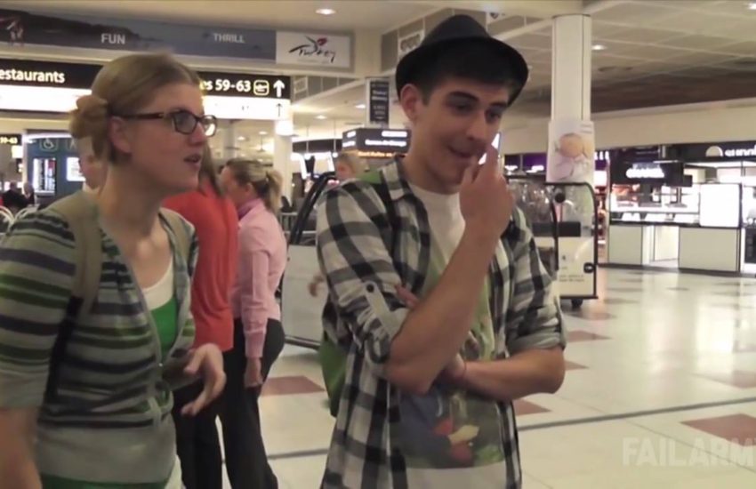 Impressing the ladies.