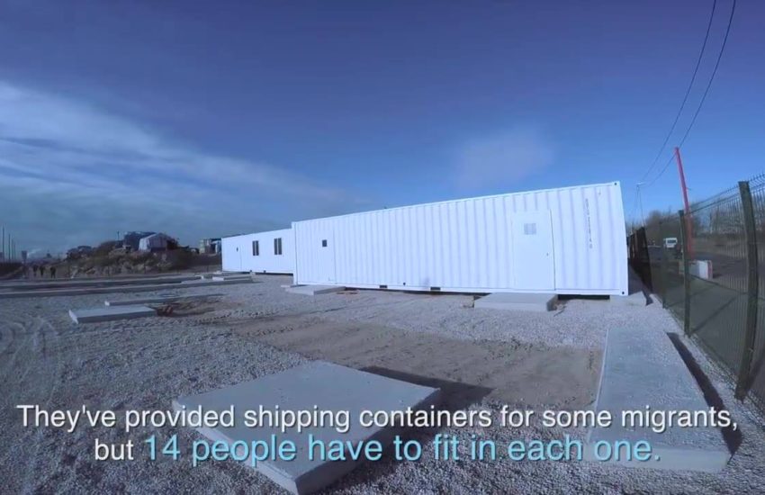 We spent three days in the notorious refugee camp