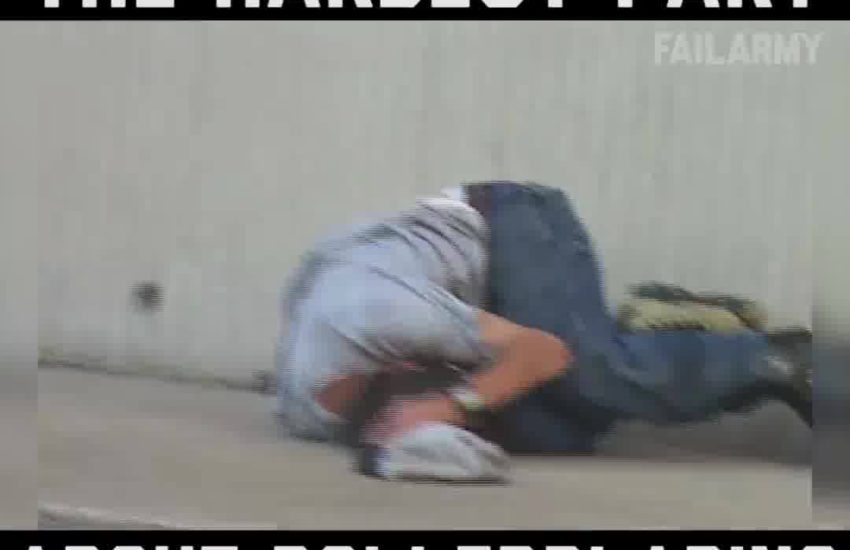 Funny Rollerblading Fails