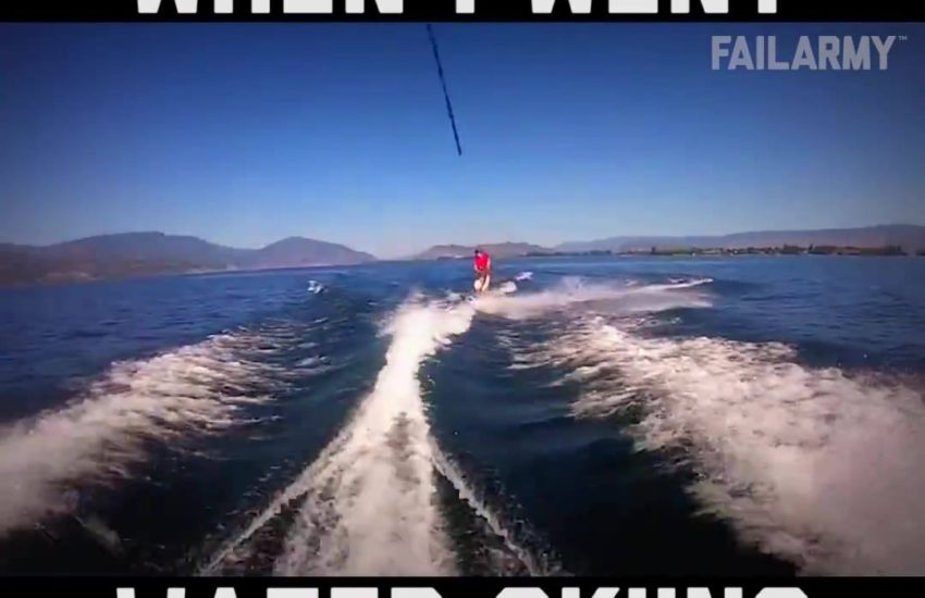 Funny Waterskiing Fails