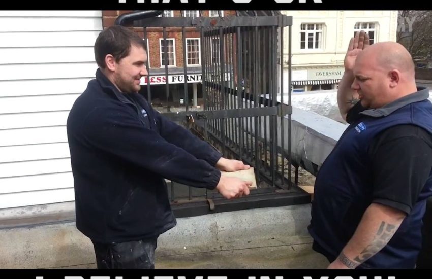 That's okay, I believe in you