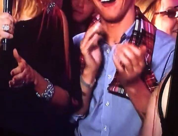 Lad Mocks Presenter On New Year's Eve