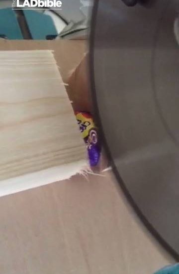 Guy Takes Creme Egg To The Eye