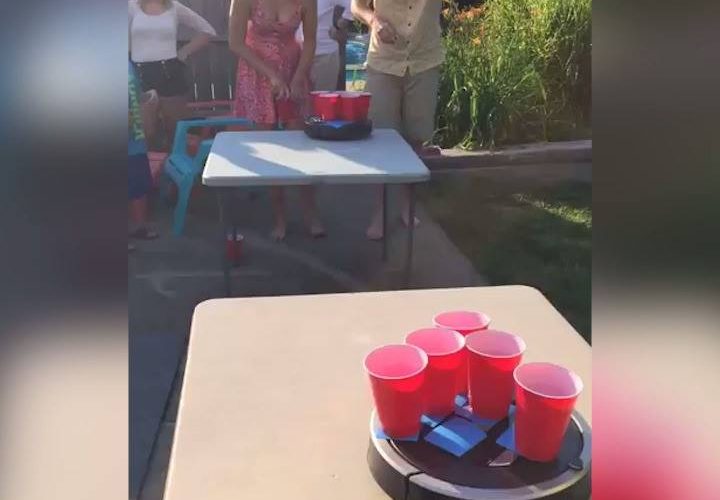 Roomba Beer Pong