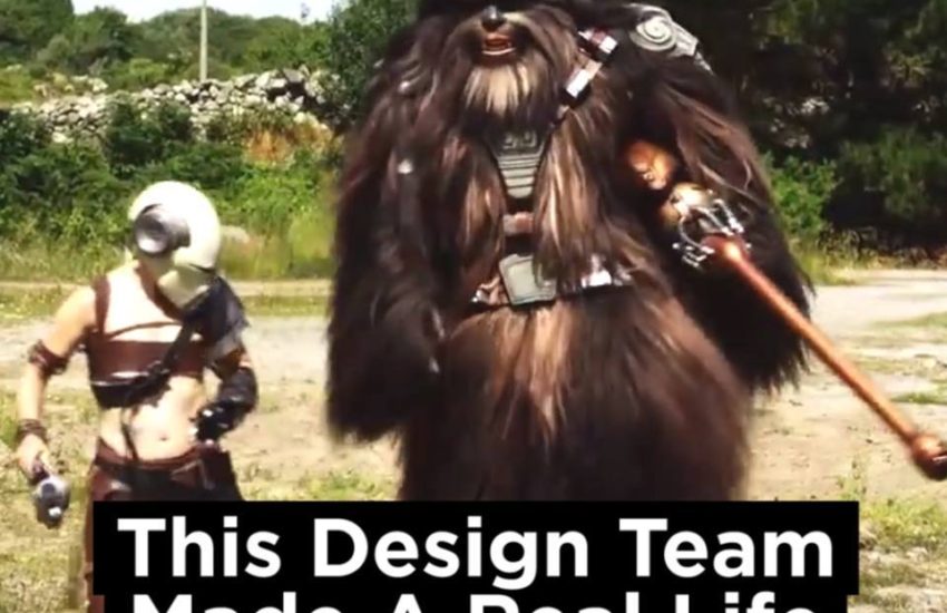 Design Team Makes Real Life Wookie Costume