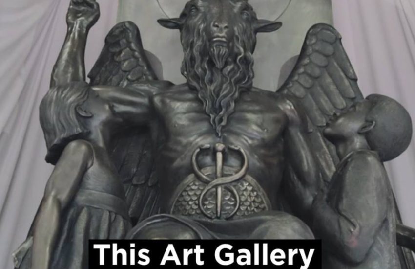 Art Gallery That Doubles As Satanic Headquarters