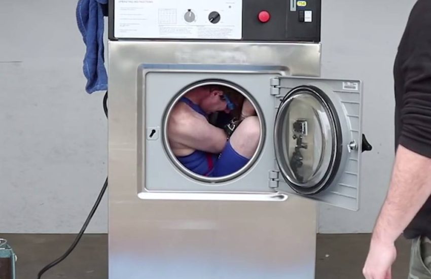 Washing machine escape