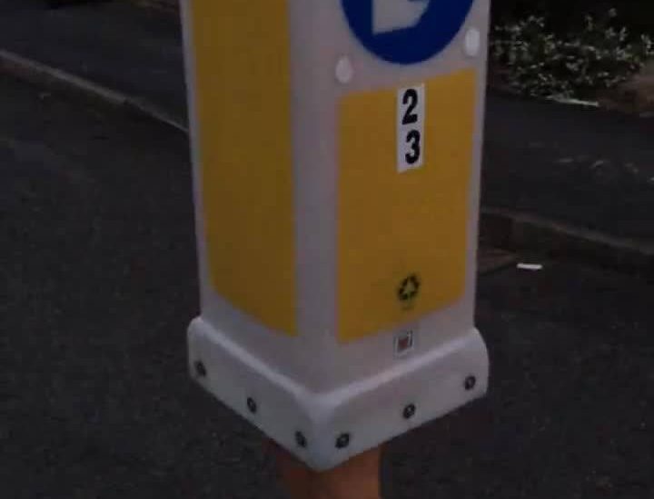 Bollard Goes On A Drunken Rampage