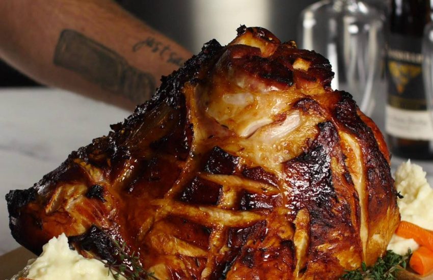 Sweet ham is the perfect dish to serve this holiday season. #delicious