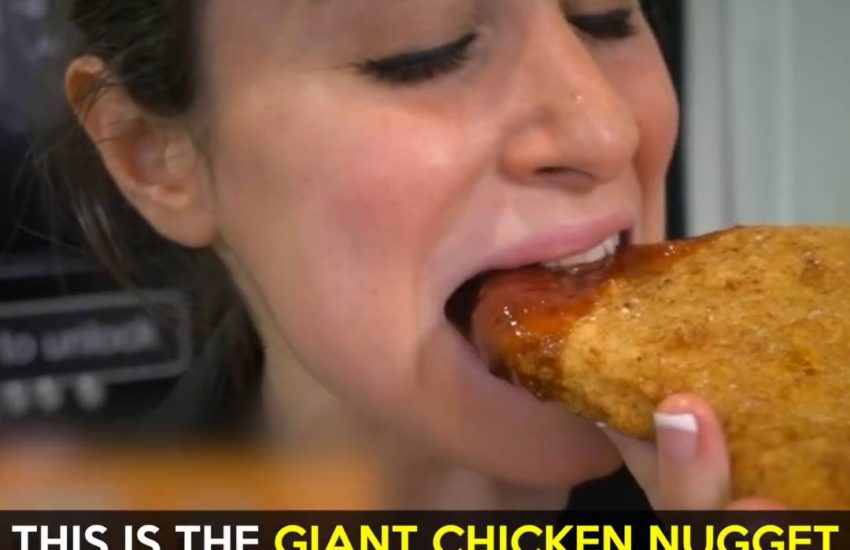This is the giant chicken nugget everyone's been waiting for