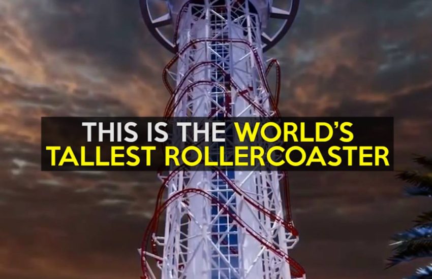 This is the world's tallest rollercoaster