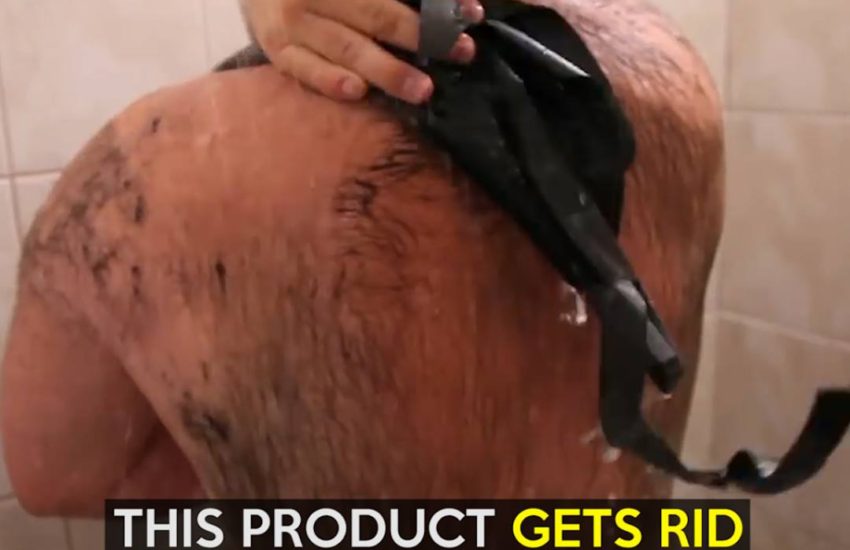 This product gets rid of your back hair