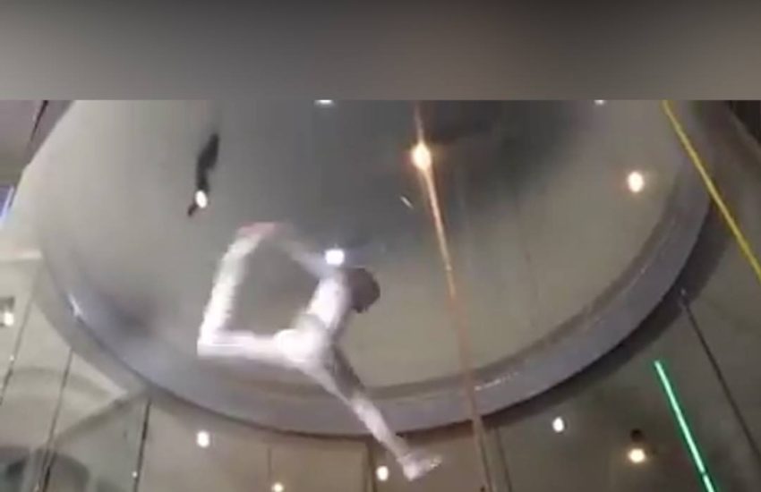 Amazing freestyle from the wind games