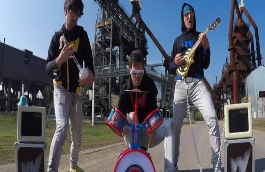 Rage Against the Machine played on kids toys