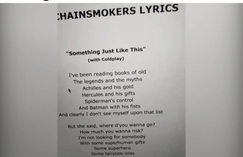 How every Chainsmokers song is written
