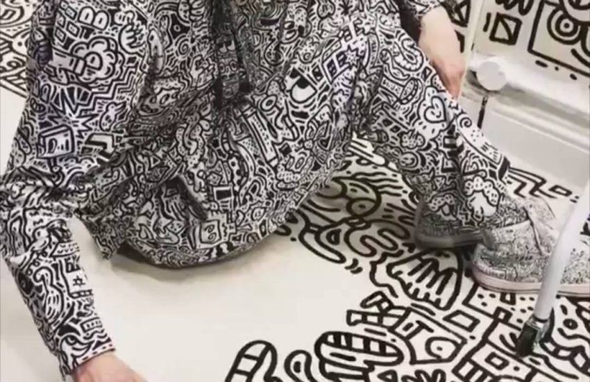 I could watch this guy doodle all day