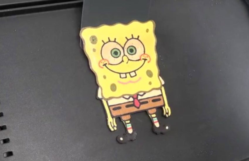 SpongeBob Squarepants Pancake Art