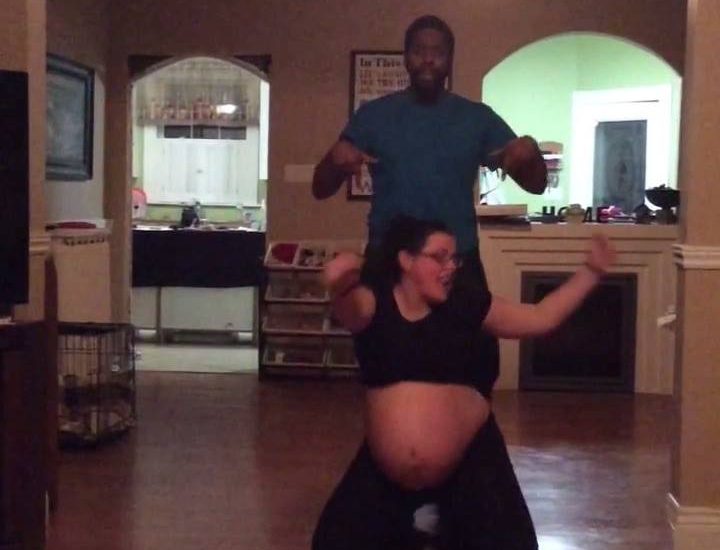 Parents-To-Be Dance It Out To 'Baby Momma'
